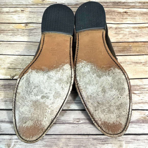 Allen Edmonds Mens Black Lake Forest Leather Slip On Loafer Shoes Size 14B main image 7